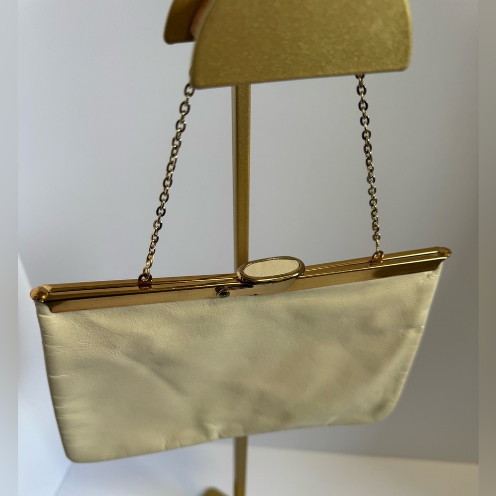 Etra 1960's Light Beige clutch VINTAGE